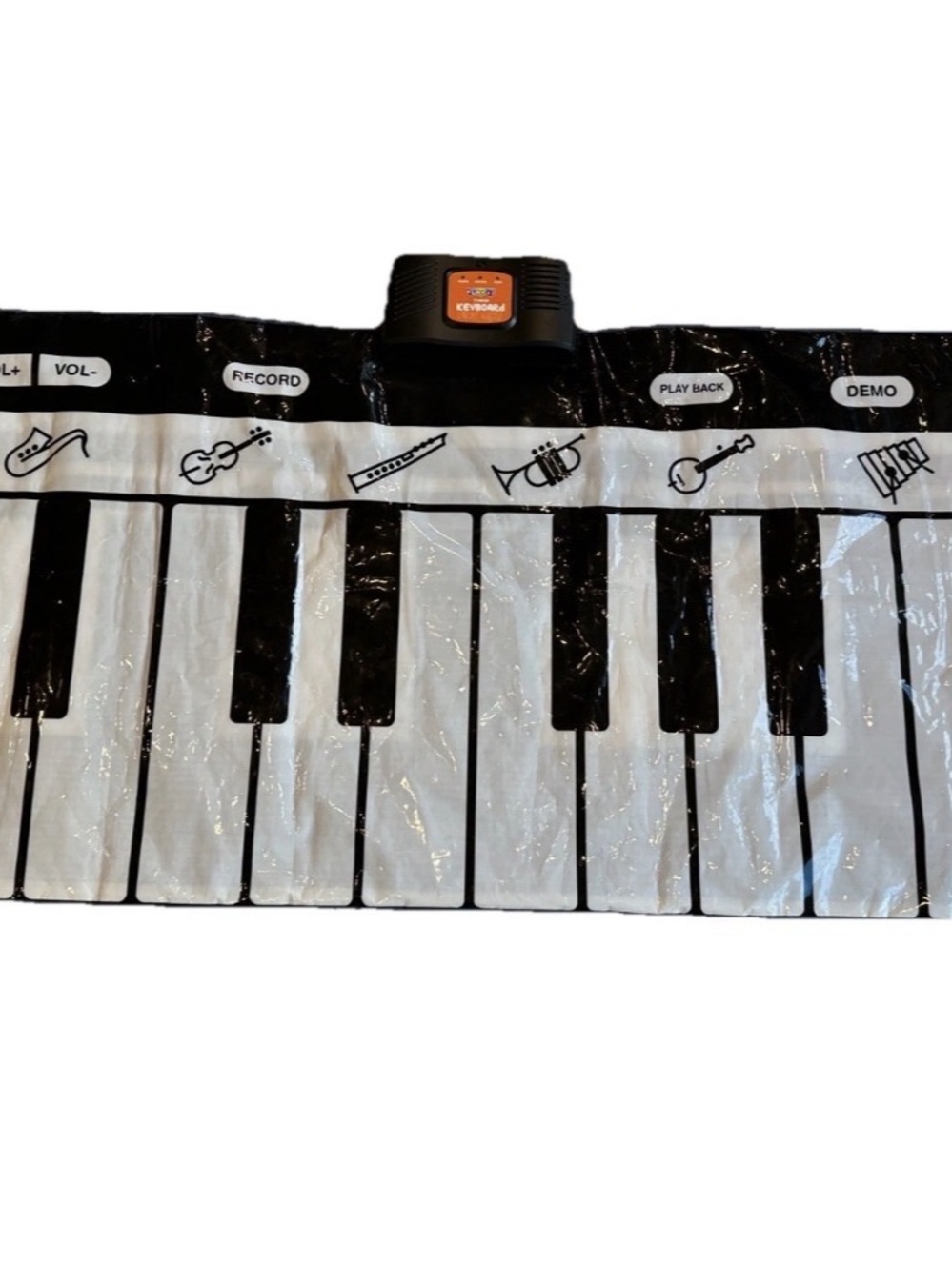 Play22 Floor Piano Mat Large 71" 24 Keys Play Music Toy Toddler Kids Sound Songs